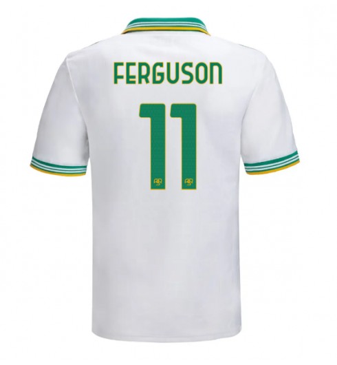 AS Roma Evan Ferguson #11 Alternativní Dres 2025-26 Krátký Rukáv AS Roma Evan Ferguson #11 Alternativní Dres 2025-26 Krátký Rukáv